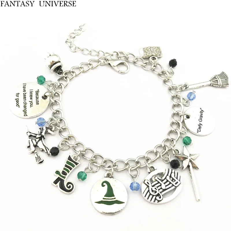 FANTASY UNIVERSE Freeshipping 20pc a lot wicked charm bracelet DKFJNDD02