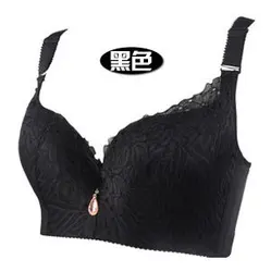 Sexy Push Up Large F E DD D C Cup Bras big bust 50 48 46 44 42 40 38 36 Underwear Lace solid grande reggiseni Support bra C3313