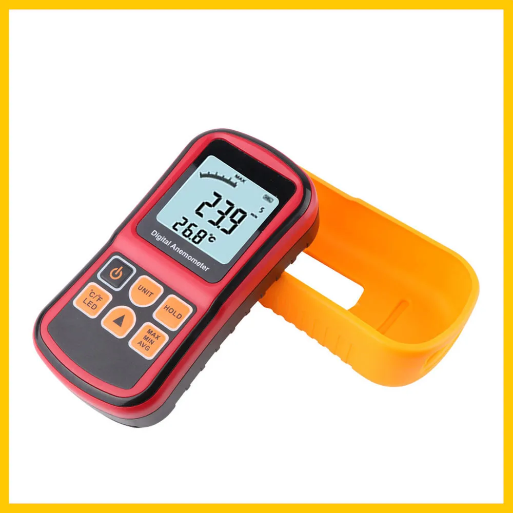 Imagem -04 - Anemômetro Digital Medidor de Velocidade do Vento 45 m s Gm01
