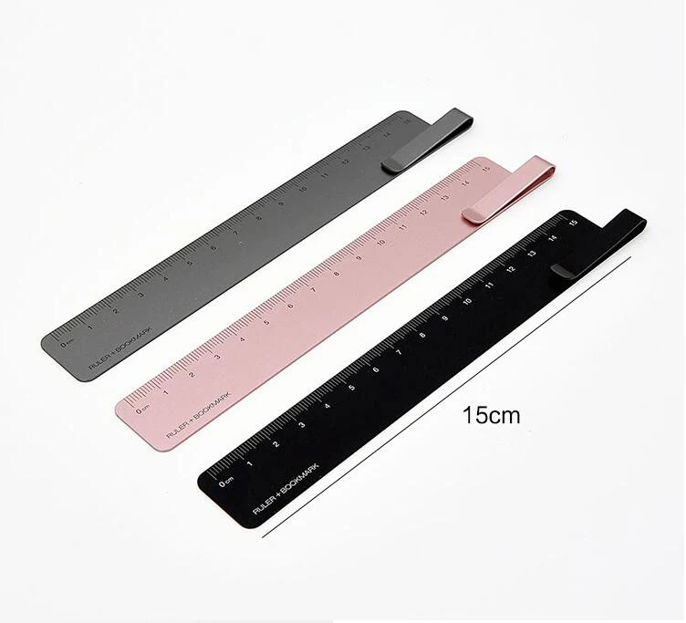 Youpin Kaco Bookmark Ruler Metal Ruler Painting Cartography Ruler Student Learning School Office Stationery Supplies