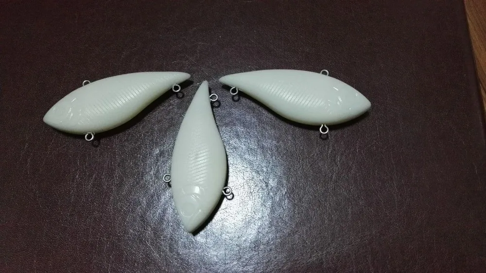 1pcs Unpainted VIB Fishing Lure Body 2 3/4 Inch 11/32 OZ Blank lures JS#8067