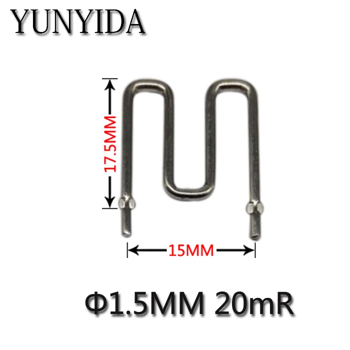 

Constantan resistance / sampling resistor 20mR/20 milliohms / diameter 1.5mm / pitch 15mm/0.02R 20pcs