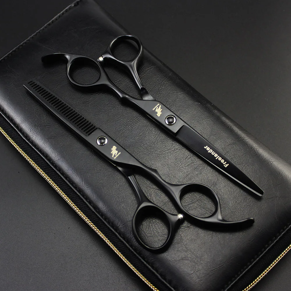 

2018 Professional Freelander 6.0 inch Hair Scissors hairdressing scissors cutting thinning scissors styling tools Barber Shears