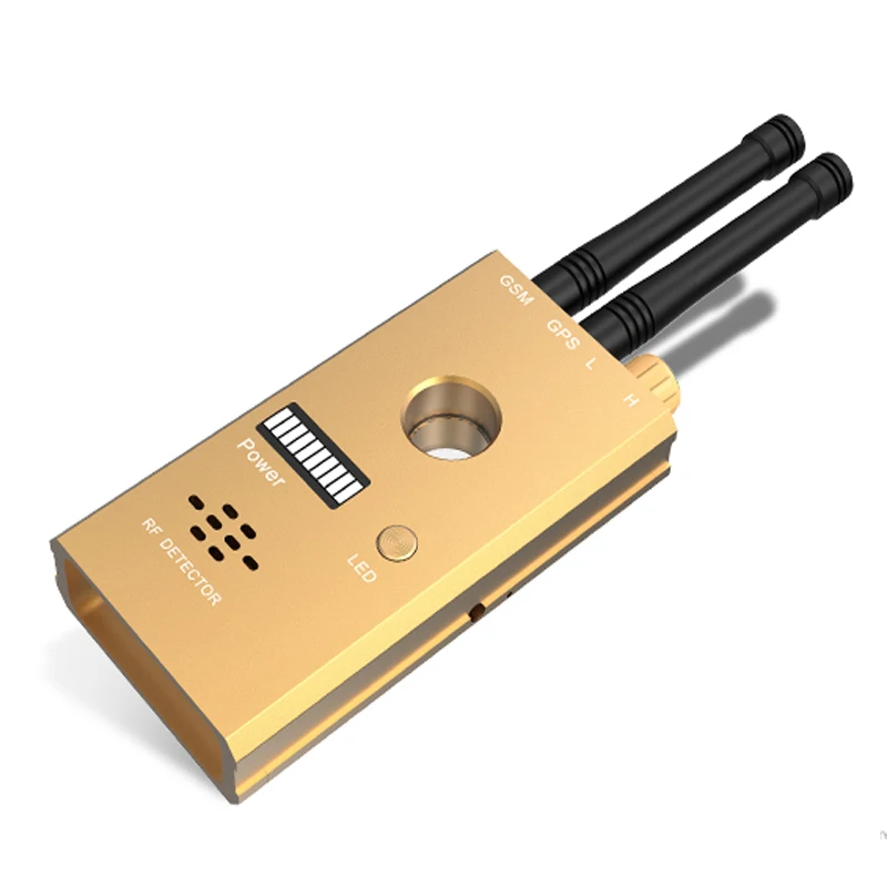 (1set) High Sensitivity Wireless Signal Transmitting Detector with GSM GPS Dual Antenna with Voice Alarm IR Scan Camera Flashing