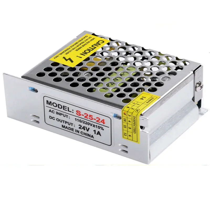 switch ac-dc 24v power supply 25w led driver 24v,DC24V Aluminum AC 110V 220V to 24V light transformer for led strip module light