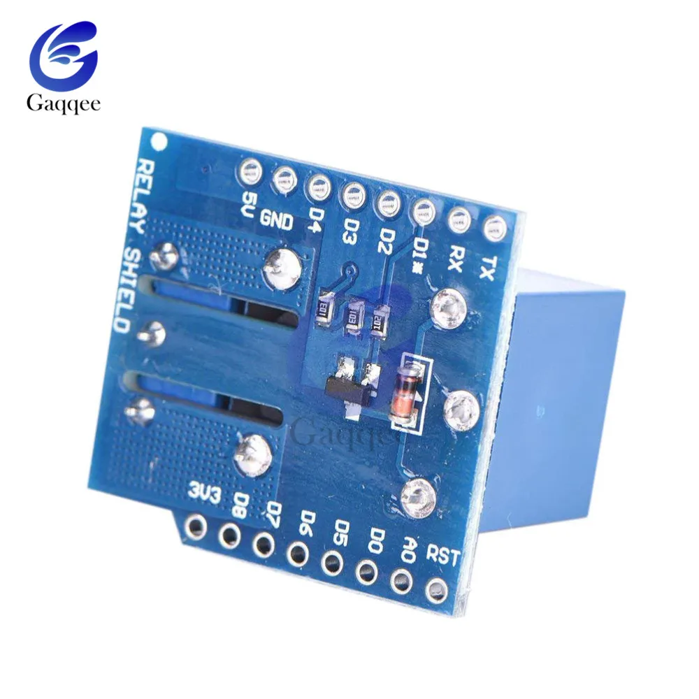 DC 5V 1 Channel WeMos D1 Mini Relay Shield for Arduino ESP8266 Development Board Power Supply Module WeMos D1 Mini Relay Module