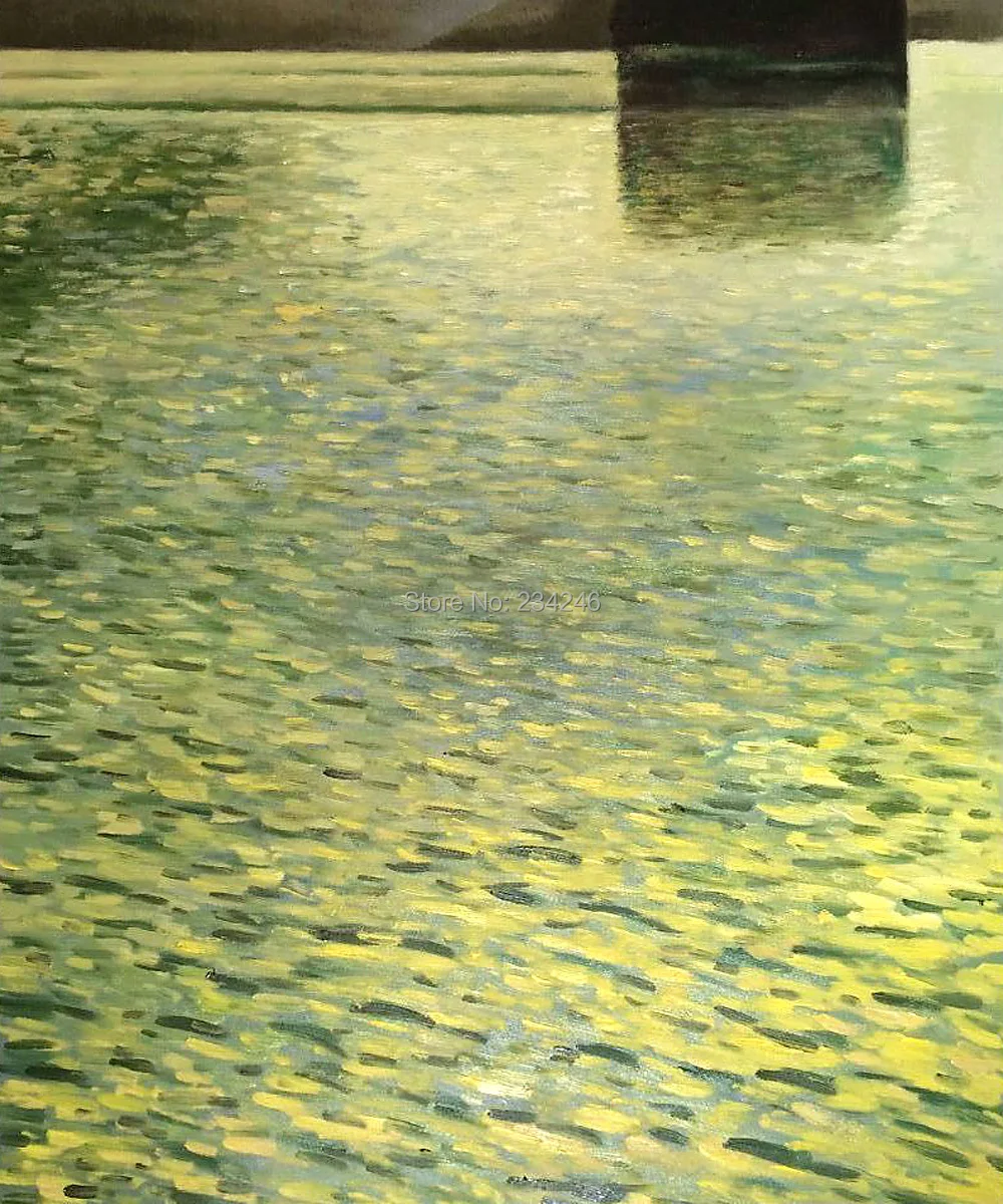 

Картина маслом на холсте для украшения стен, остров в озере, около 1901 Густава Климта, рисование на холсте вручную