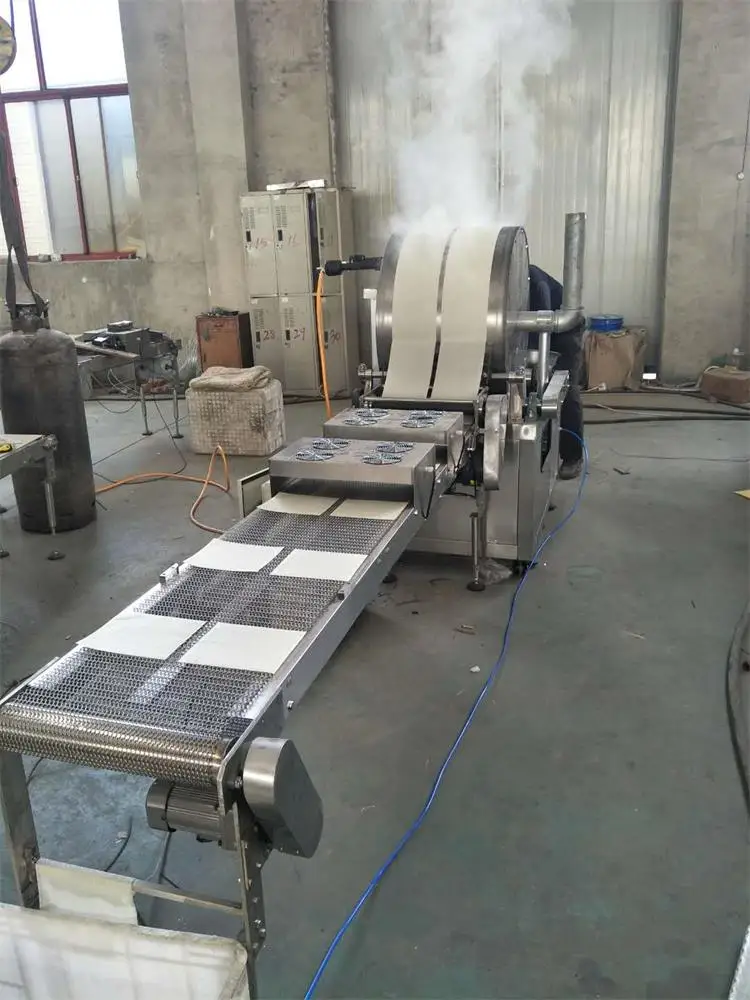 자동 토틸라 프레스 기계/스프링 롤 계란 롤 기계 만들기