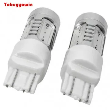 Высококачественный хвост 2x тормоз автомобиля Lumiere T20 11W 12V 7443 350lm 625nm COB LED Red Light drl