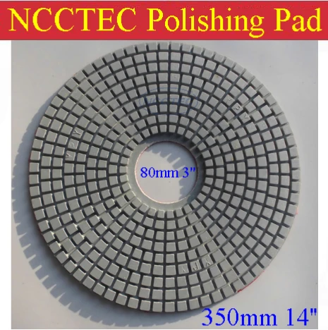 14'' 350mm big Diamond Polishing pad | Terrazzo granite concrete Grinding machine use | grit 150# 300# 500# 1000# 2000# 3000#