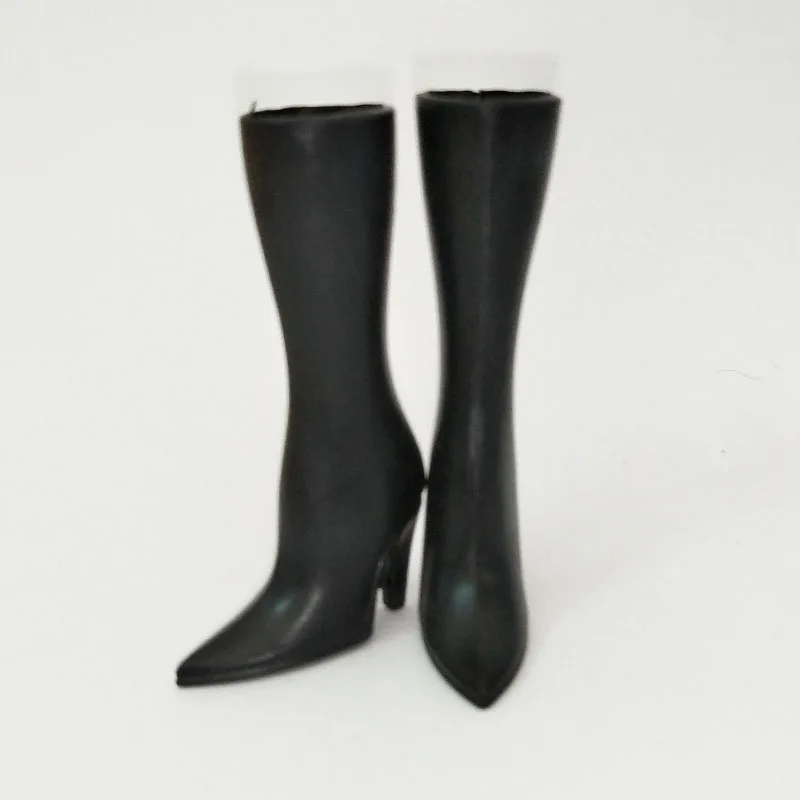 4 Colors Fashion High Heel Shoes For Barbie Doll Long Boots For Barbie Dollhouse 1/6 Doll Accessories Toy