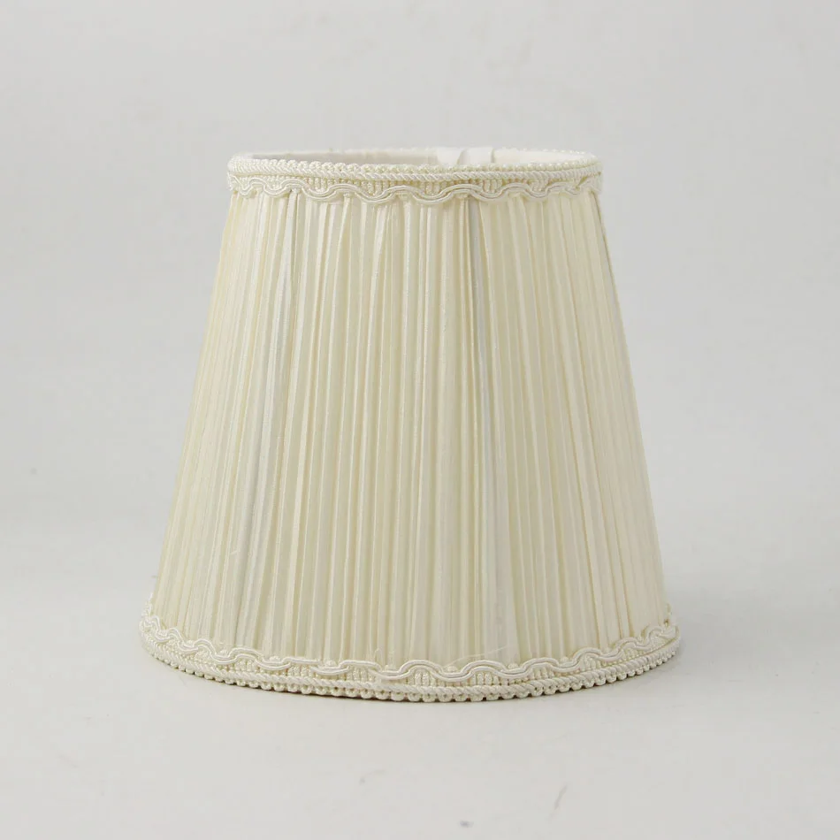 New 2019 Art Deco Ivory white lamp shade, light shade cover, E14