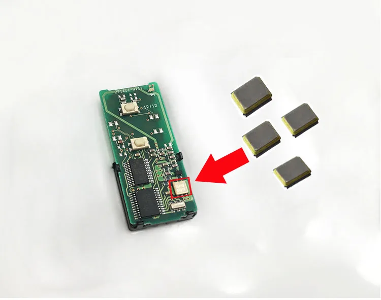 

Square Crystal Oscillator For Toyota Smart Key (315 Model)