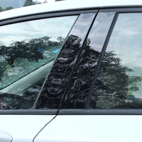 Зеркальная отражающая панель B + C для Toyota RAV4, 2007, 2008, 2009, 2010, 2012, 2013, 2014, 2016, 2017, 8 шт.