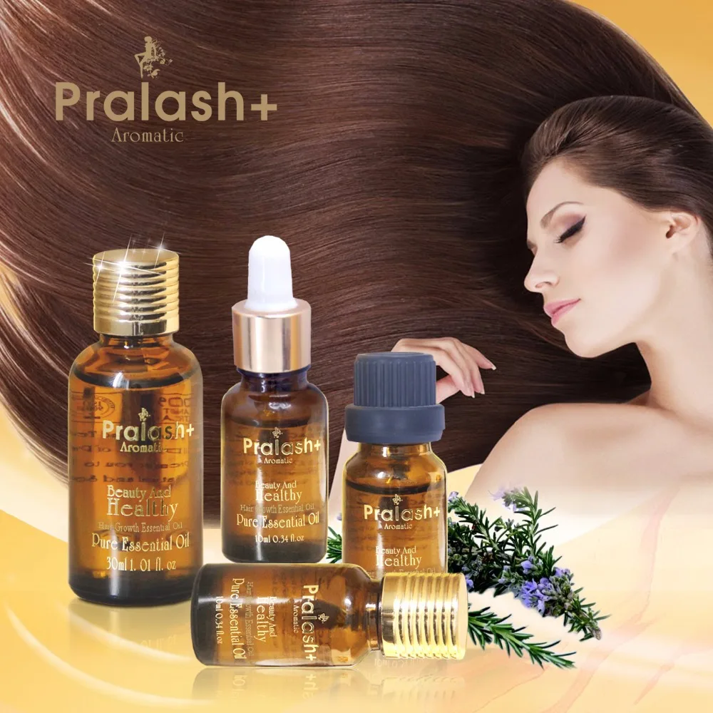 Pralash+ Wholesale Product 100% Natural Herbal tonic Hair Growth Essential Oil for Building Hair Without Preservatives