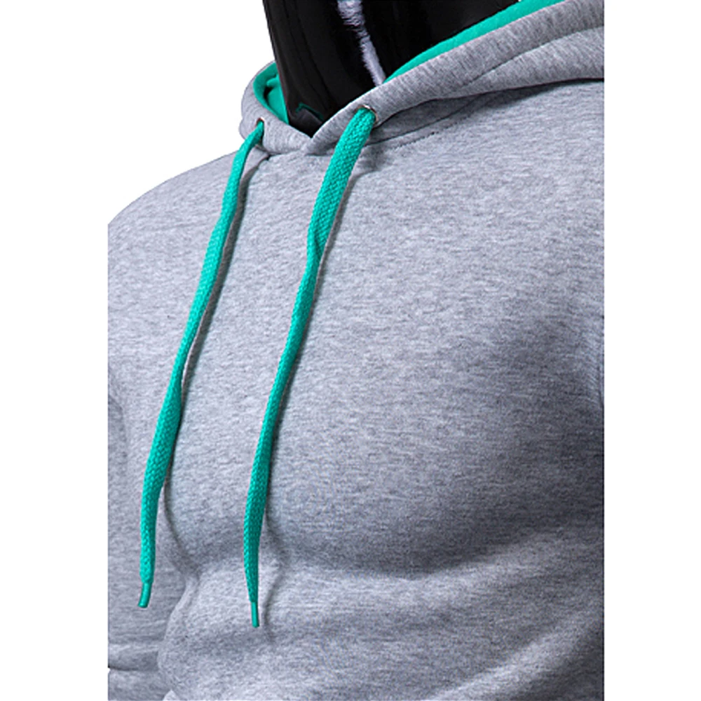 Baru Kaus Pria Hoodies Mode Hooded Padat Bulu Hoodie Mens Hip Hop Hoodie Kaus pria Tracksuits Moleton Masculino