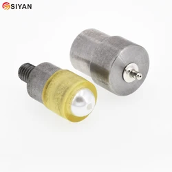 Hand Press Beads Rivets Cap Stud Tool with Screws Installation 8mm-20mm Pearl Button Die for Bag Hat Shoe Clothing Decoration