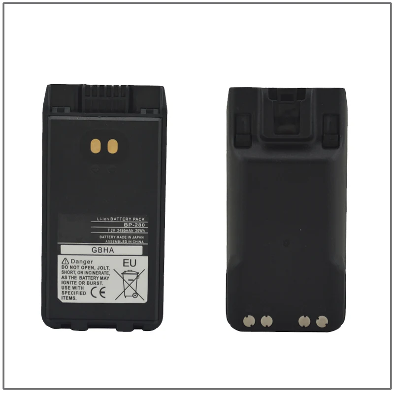 BP-280 7.2V 2450mAh Li-ion Battery Pack for ICOM IC-F1000,IC-F2000 Series Radios