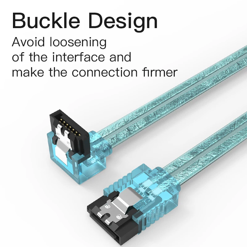 Vention SATA Cable 3.0 SSD HDD 2.5 Sata III Straight Right Angle Hard Disk Drive Cable For ASUS Gigabyte Hard drive data cable