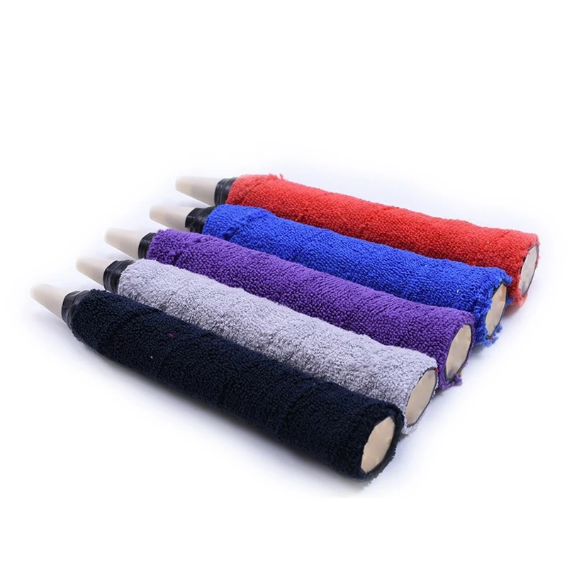 Alpha Badminton Grips Sweatband Cotton Tennis Overgrip Stick Sweat Grip Sport Outdoor Men Accessories 10m