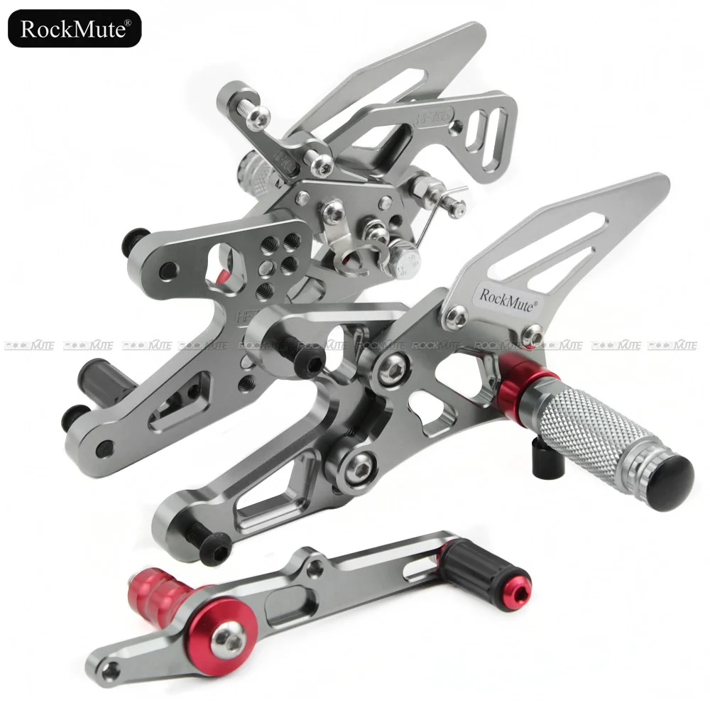 Motorcycle Rearsets For BMW S1000RR 2015-2018, S1000R 2017-2018 Adjustable Footrest Shift Lever Brake Pedal Foot Pegs Rear Set