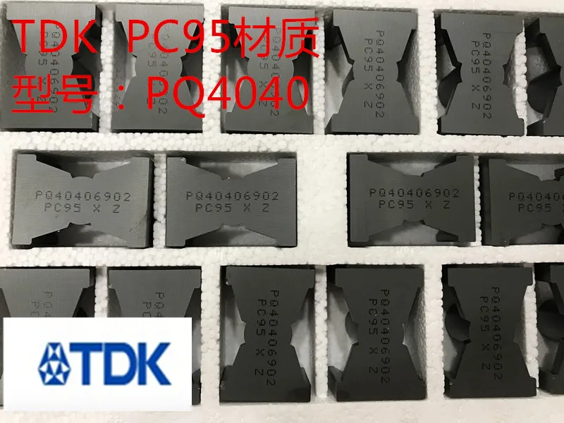 TDK PC95 PQ4040 imported Japanese manganese zinc ferrite core with electric wood skeleton inductor transformer