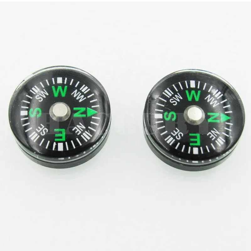 (50 pieces/Lot) Diameter 25mm Compass Mini Pocket Compass for Inclinometer Level Ruler Emergency Survival Tool