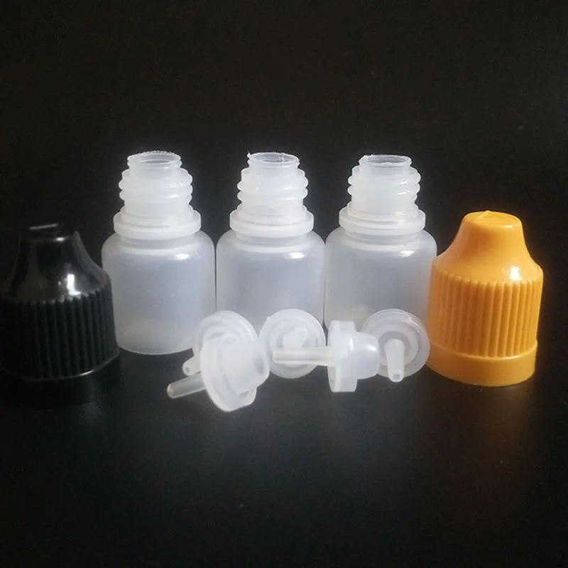 

2500pcs LDPE Empty Needle Bottle 3ml Plastic Dropper Bottle For Electronic Cigarette eGo e cig Empty Bottle 13colors