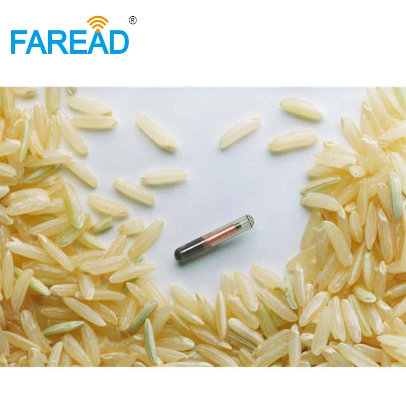 

x10pcs Free shipping RFID chip 2*8mm/2*9mm Animal Glass Tag ISO11784/85 ICAR certification for fish, mouse, dove
