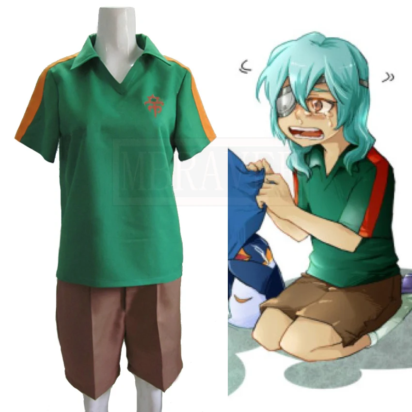 Anime Inazuma Eleven Yuto Kido Summer Soccer Football Cosplay Costume Halloween Christmas Custom Made Free Shipping