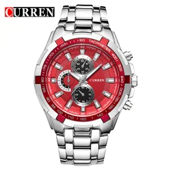 2016 New CURREN Luxury Brand Watches Men Quartz Fashion Casual Male Sports Watch Full Steel Military Watches Relogio Masculino