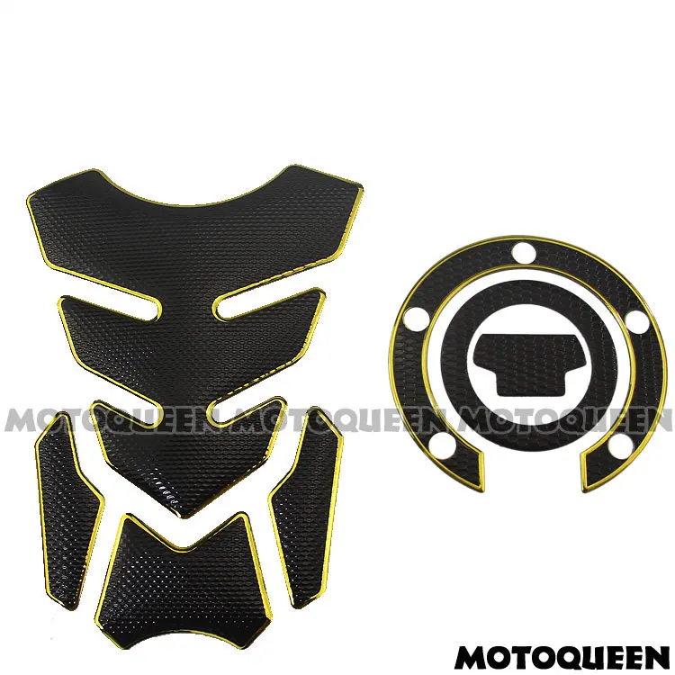 Motorcycle Fuel Gas Tank Cap Cover Pad Protector Stickers Decals for YAMAHA YZF-R1 YZF-R6 YZF600 FZ1N FZ6N FZ8N XJ6 FZ1 FZ09