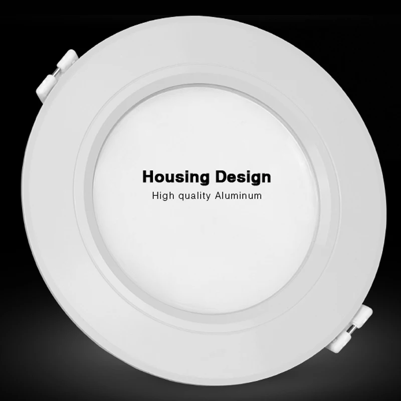 FUT068 6W Rgb + Cct Led Downlight AC100-240V Ronde Smart Led Panel Light Dimbare Compatibel App/2.4G hz Rf FUT092 Afstandsbediening