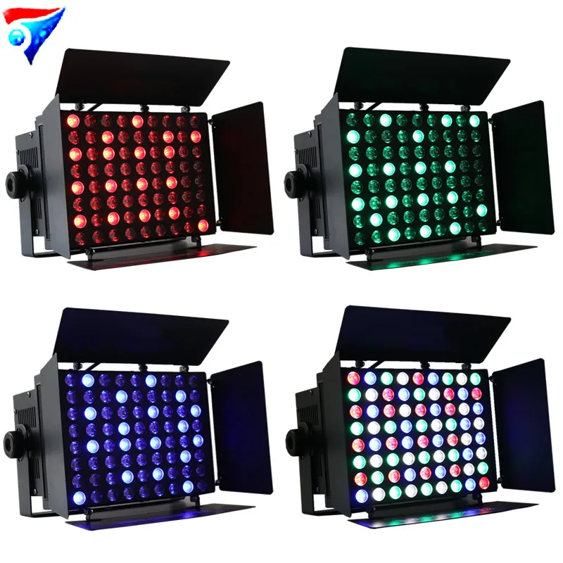 

Free Shipping 4pcs/lot led 72*3W RGBW High Power Indoor LED Wall Washer Light Bar Light Stage Light Effect For Party Club Christ