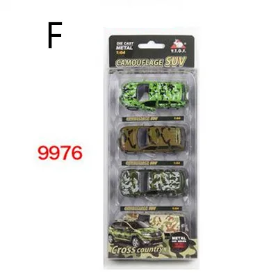 1: 64 diecast alloy toy car model metal barrowload open the door  5 PCS/set kids toys Christmas gifts