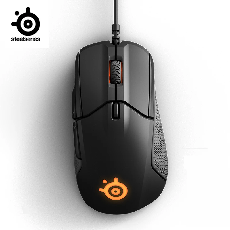 SteelSeries Rival 310 RGB FPS USB Optical Gaming Wired Mouse with 12000 CPI Split-Trigger Buttons CS LOL CF  for  Windows Linux