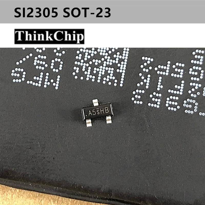 (100 stücke) SI2305 SOT-23 2305 2,8 A SMD MOS FET Transistor P-Kanal Bereich Wirkung Transistor (Kennzeichnung A5SHB)