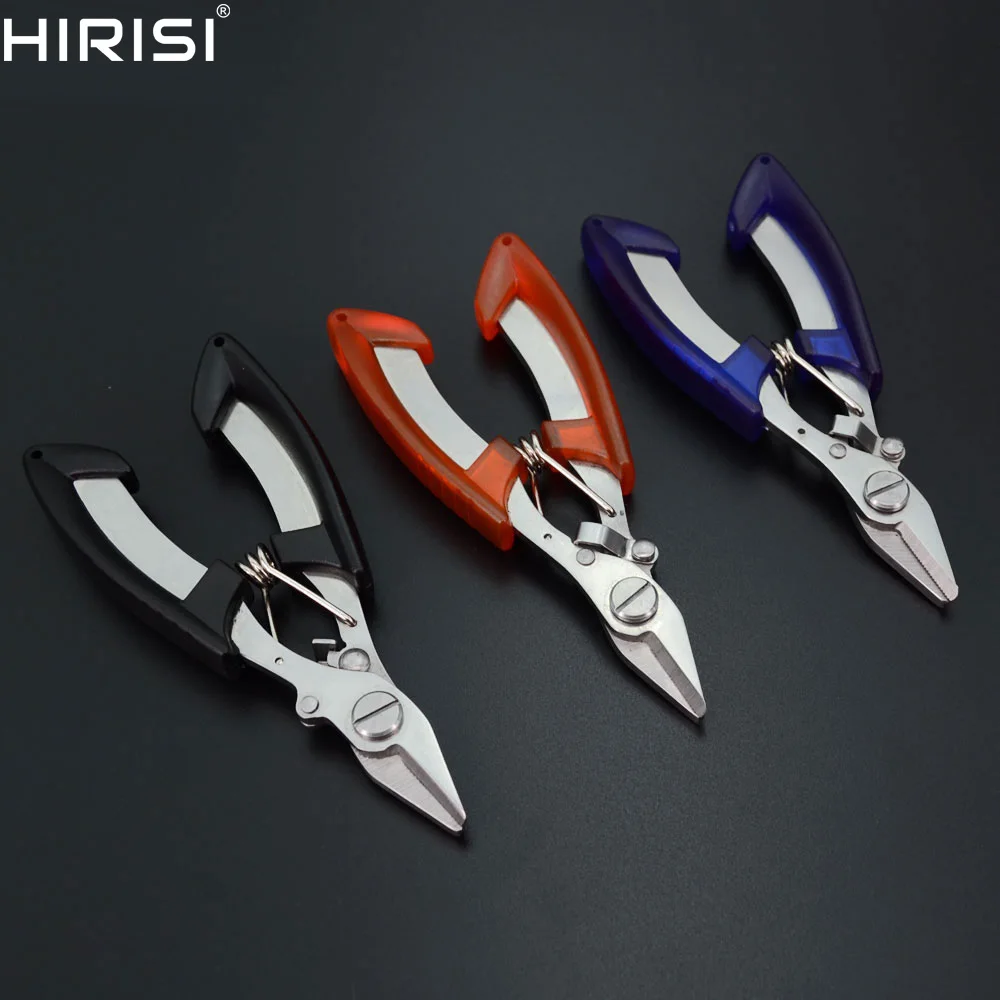 Fishing Tackle Tool Fishing Scissor Made By Stainless Steel with Bag 3 Color Available