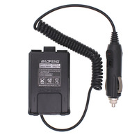 12V Car Charger Battery Adapter Eliminator for Baofeng Walkie Talkie UV5R UV-5R UV-5RE UV-5RA DM-5R Plus Radio