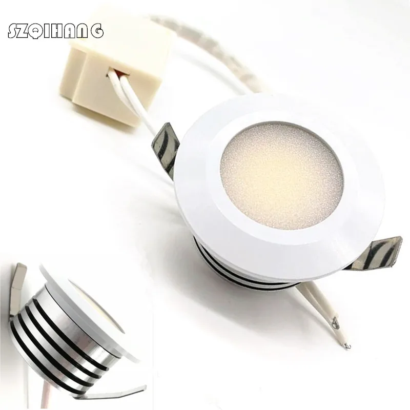 3w 5w Cob LED Down light Mini LED Schrank lampen dimmbare LED Spot Decke Einbau Down light mit LED-Treiber