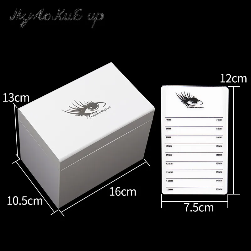 10 Layers Eyelash Extension Storage Box Acrylic Pallet Organizer Display Boxes Lash Stand Holder Container Makeup Tool Supplies