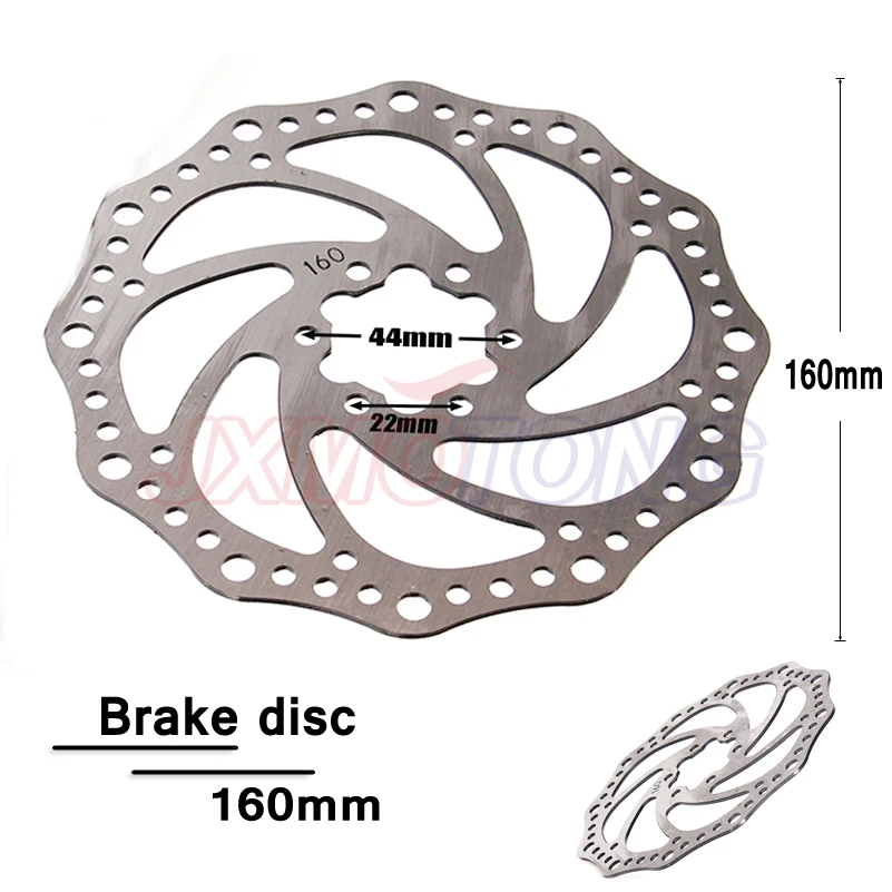 Stainless Steel Bike Bicycle Cycling 6 bolts Disc Brake Rotors 160mm G3 Bicycle disk Brakes free shipping