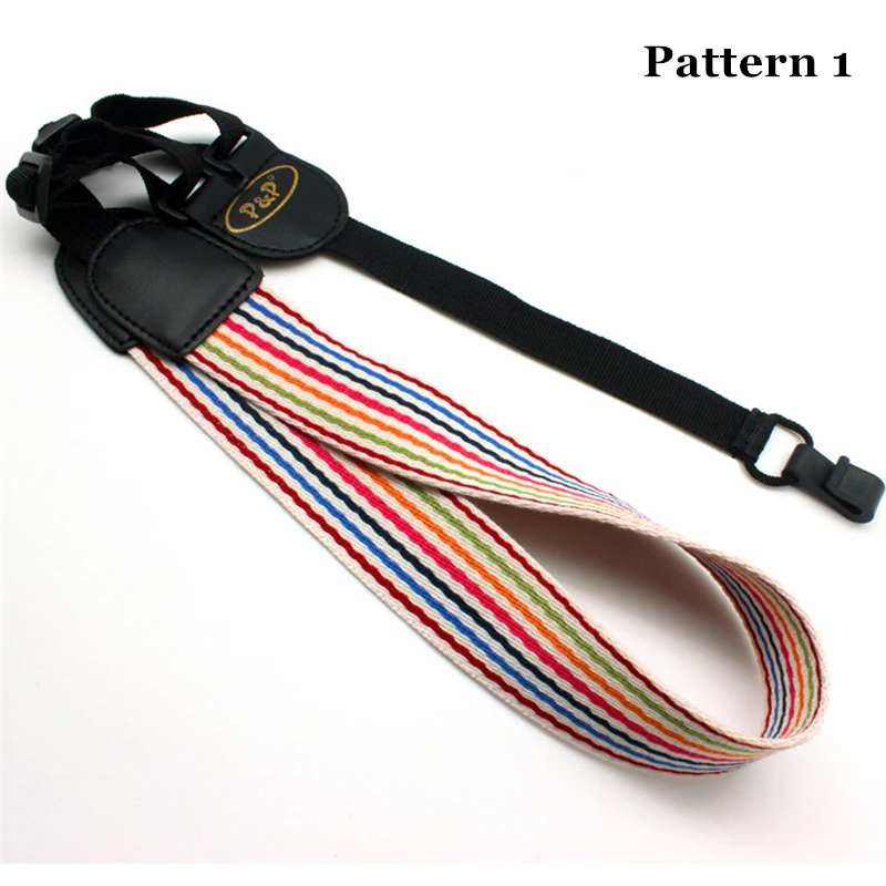 Ukulele Guitar Accessories Pure Cotton Hanging Neck Guitar Ukulele Strap Small Guitar Belt Parts Ukulele Accessories