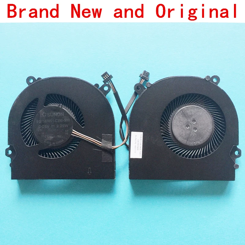 New laptop CPU cooling fan Cooler Notebook for MECHREVO MR X1 Z1 SUNON EG75070S1-C390-G99 DC5V 2.25W ep ys