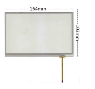 

New 7 inch resistive touch screen 164*103 mm for LMS700KF01 LMS700KF23 LMS700KF25 LMS700KF17