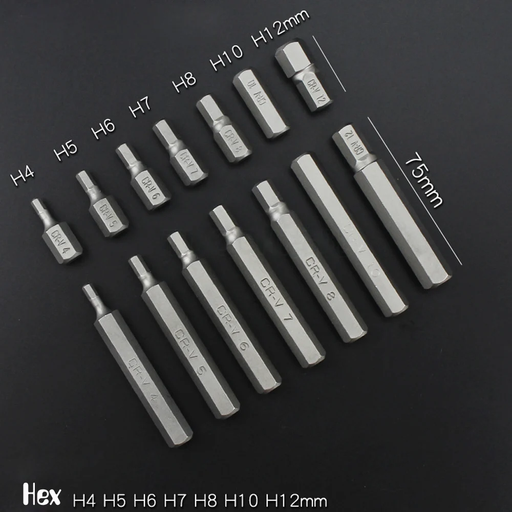 40 pz/set Hex Star Torx Spline Socket Bit Set Tool Kit Garage strumenti attrezzature cacciavite Set di strumenti per Auto riparazione Auto