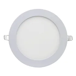 85-265V Ultra cienki okrągły Panel oświetleniowy LED 6W 9W 15W 20W aluminiowa oprawa wpuszczana W sufit otwarty otwór 175mm 220mm dostawa fabrycznie