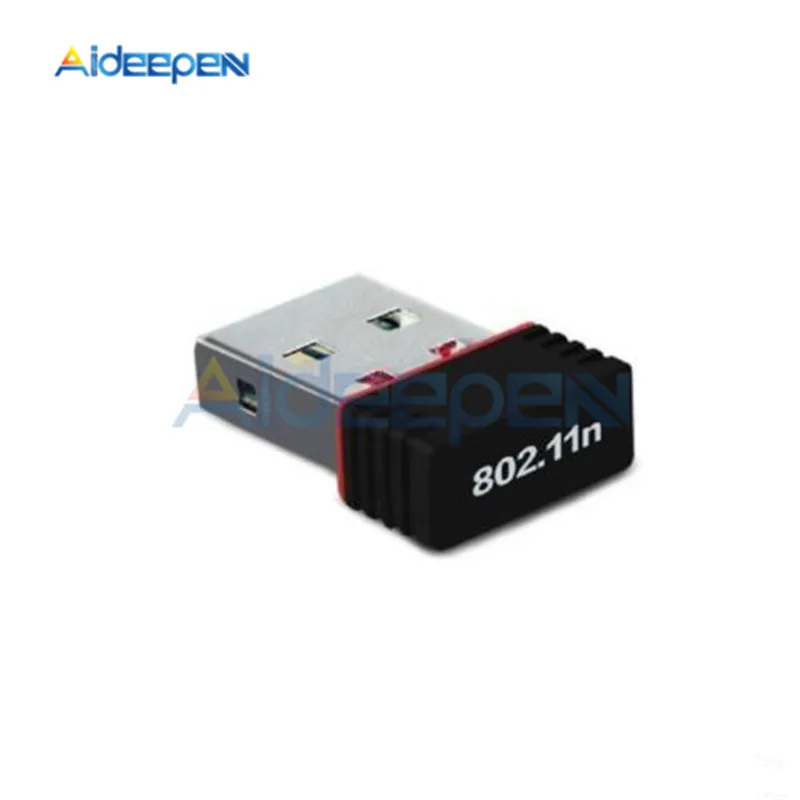 150Mbps Mini USB 2.0 / 1.1 Wifi 2.4 GHz Adaptador 802.11n/g/b para PC Computadora Windows 7 XP Vista Conector LAN de red