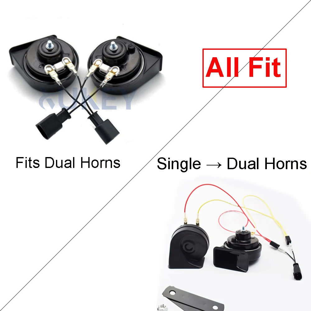 Snail Horn For Kia Sportage SL QL 2010 2011 2012 2013 2014 2015 2016 2017 2018 2019 2020 Dual Pitch Loud Waterproof Auto Horns