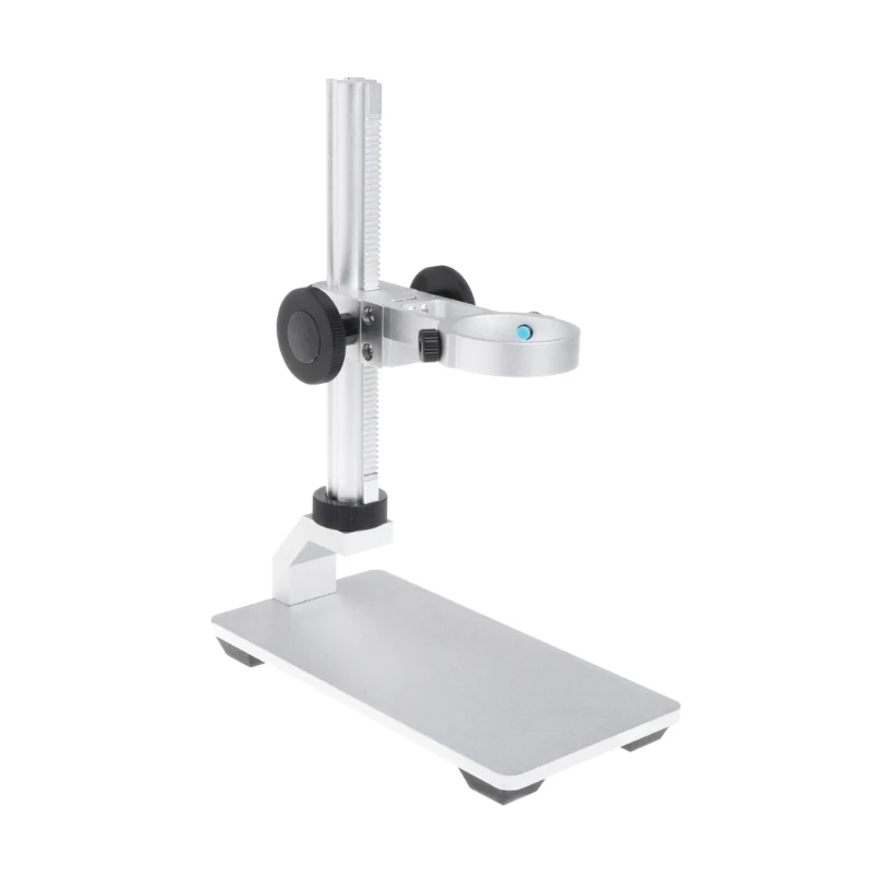 Microscope Aluminium Alloy Raising Lowering Stage UP Down Support Table Stand for USB Digital Microscope